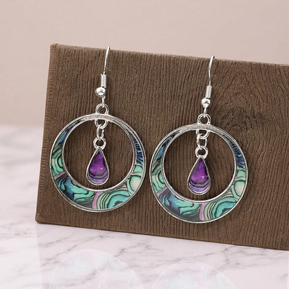 Amethyst Drop Earrings