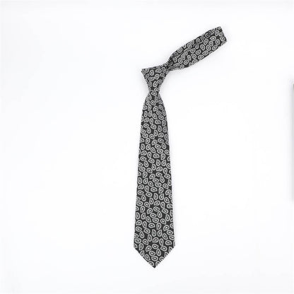 Cashew Pattern Print Polyester Tie