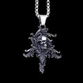 Carved Skull Pendant