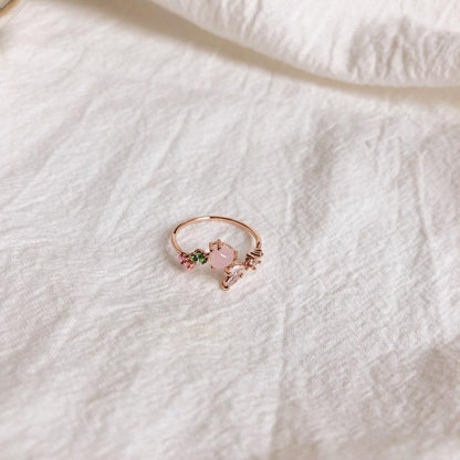 [] Zoe Heart Ring