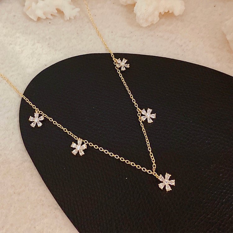 Winona Flower Choker Necklace