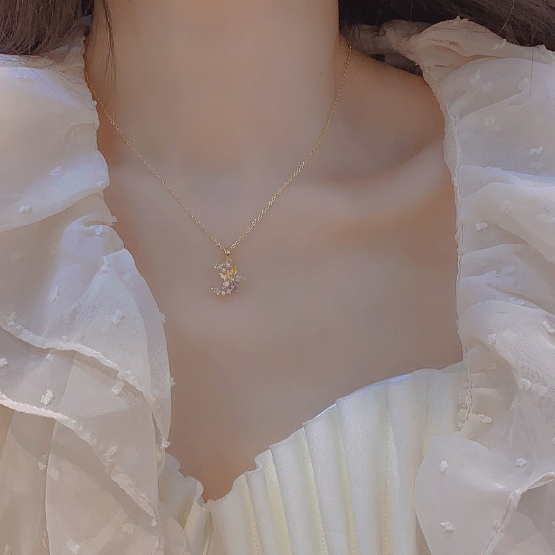 Flower Moon Necklace