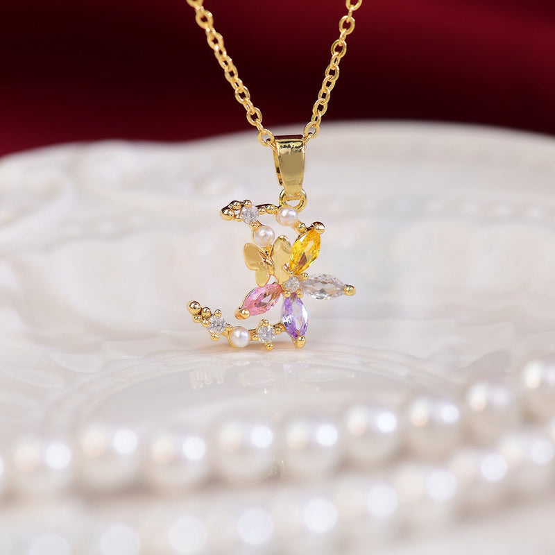 Flower Moon Necklace