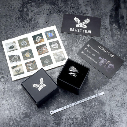 Flying Dragon Stainless Steel Ring
