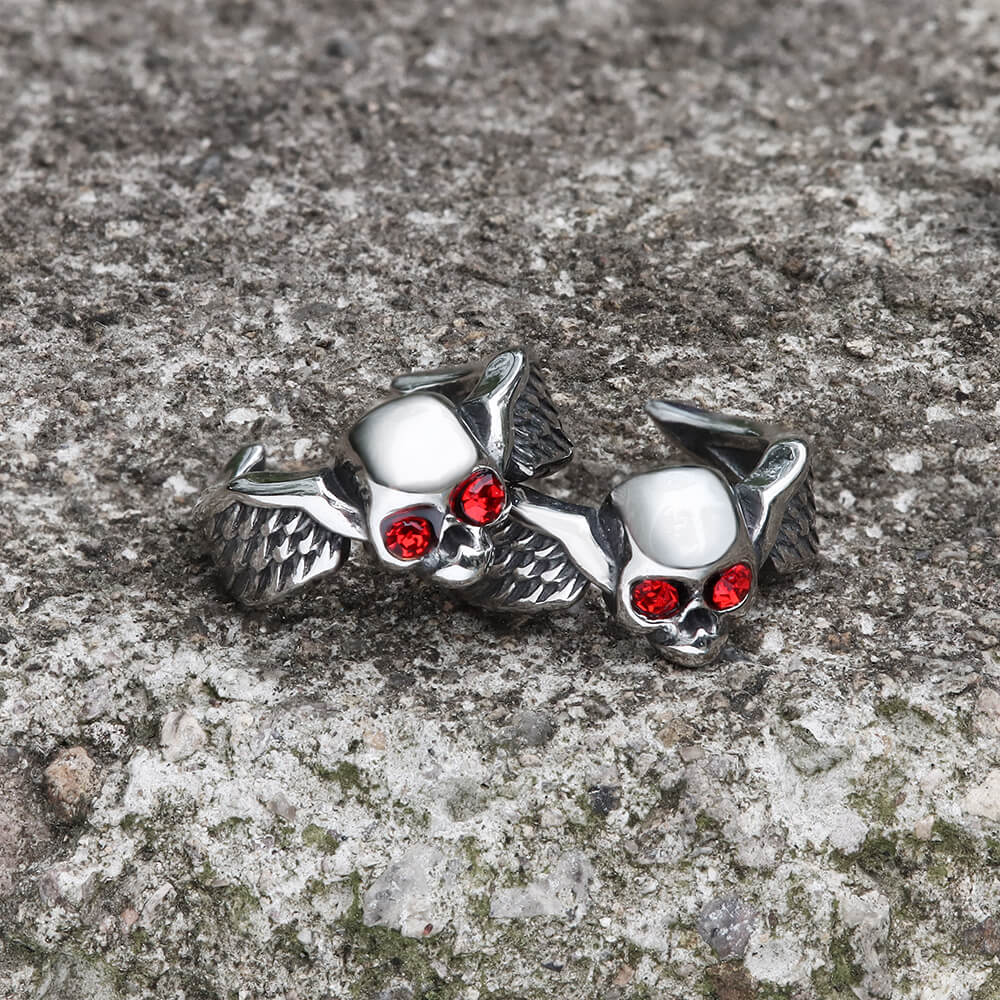 Free Soul Stainless Steel Biker Ear Cuffs