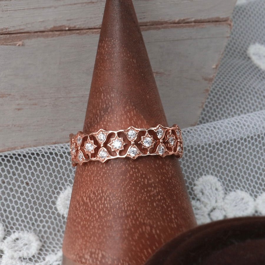 Gilded Filigree Ring