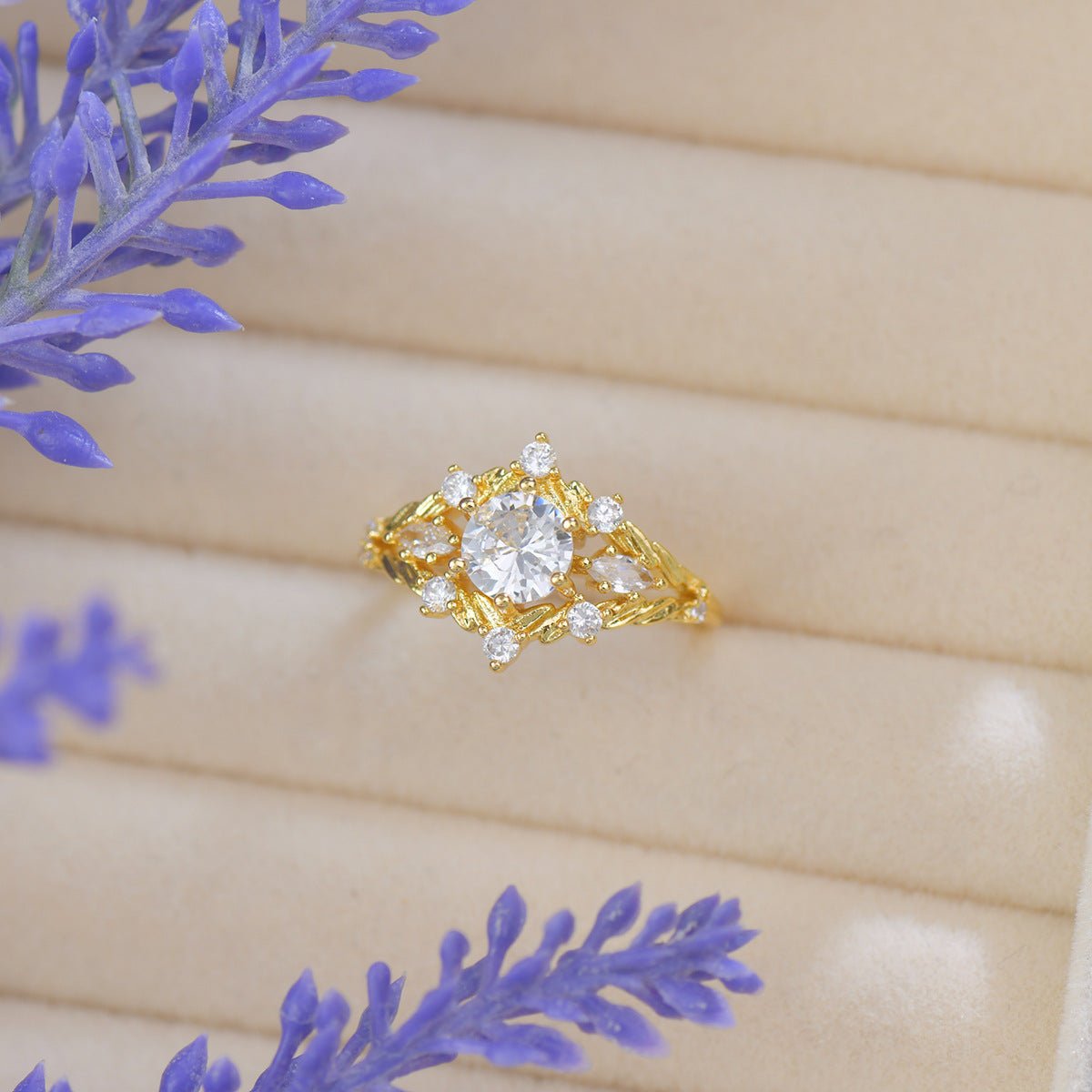 Gilded Sonata Ring