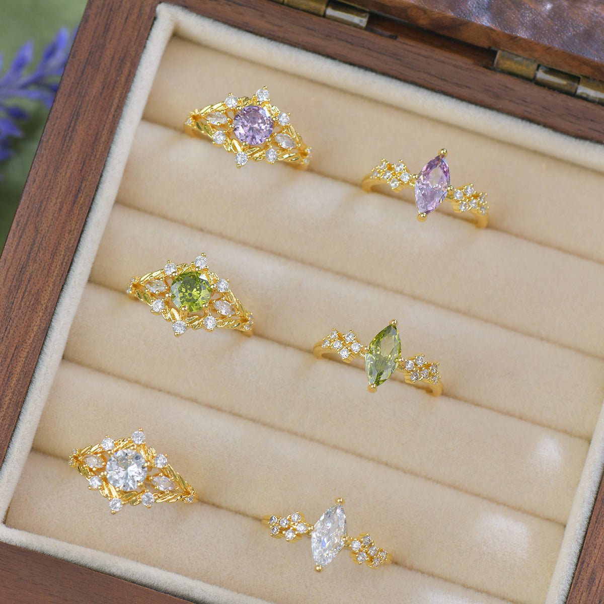 Gilded Sonata Ring
