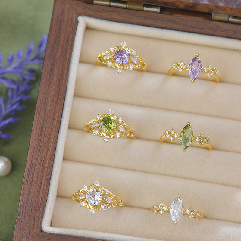 Gilded Sonata Ring