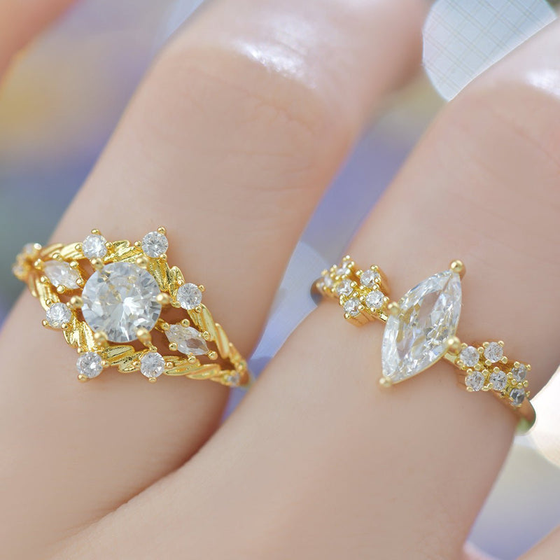 Gilded Sonata Ring