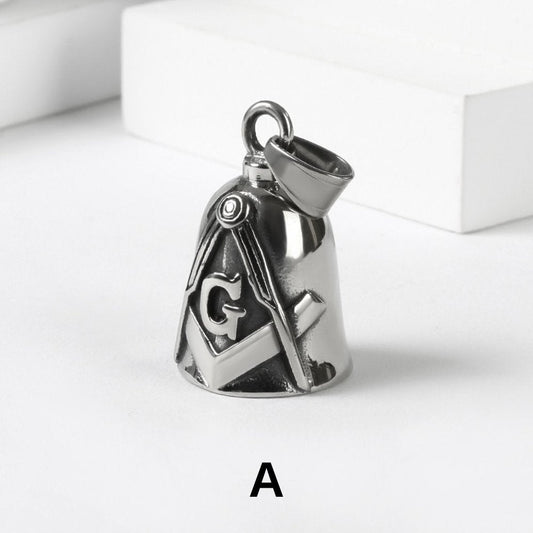 Gothic Guardian Bell Pendant