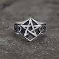 Pentagram Stainless Steel Ring