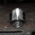 Faceless Man Stainless Steel Skull Ring