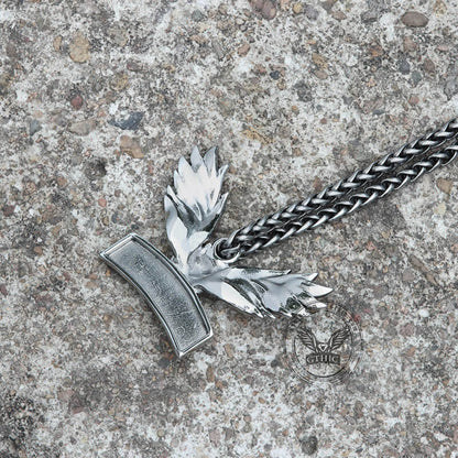 Gthic Logo Design Stainless Steel Pendant