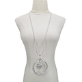 Handmade Metal Necklaces With Round Pendants / Accessories in Punk Style