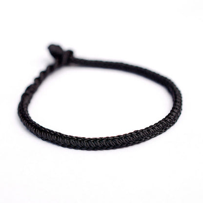 Handmade Red String Eight Thread Peace Knot Bracelet