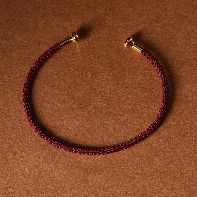 Handmade Red String Luck Bracelets for Spiritual Protection