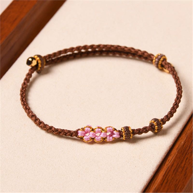 Handmade Red String Protection Bracelet for Renewal and Luck