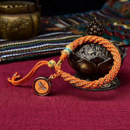 Handmade Tibetan Red String Bracelet for Luck and Protection