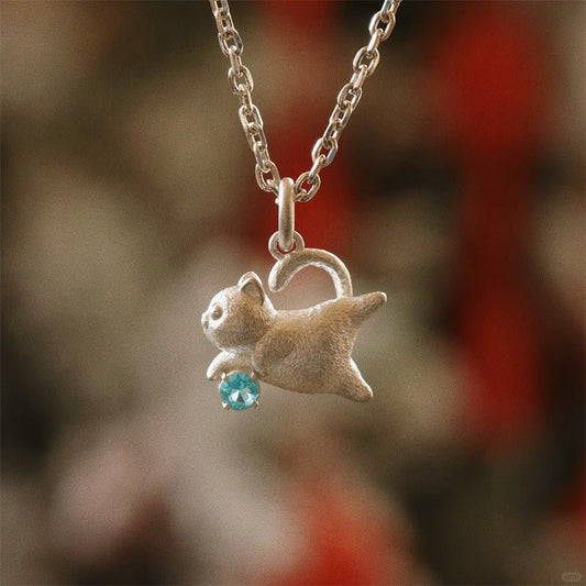 Happy Cat Necklace
