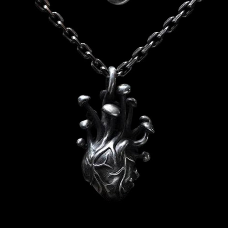Heart of Mushrooms Pendant
