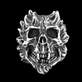 Hellfire Skull Ring