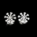 Helm of Awe Snowflake Stud Earrings