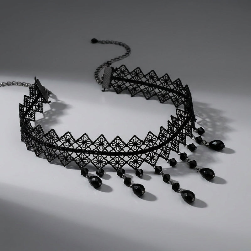 Black Lace Choker