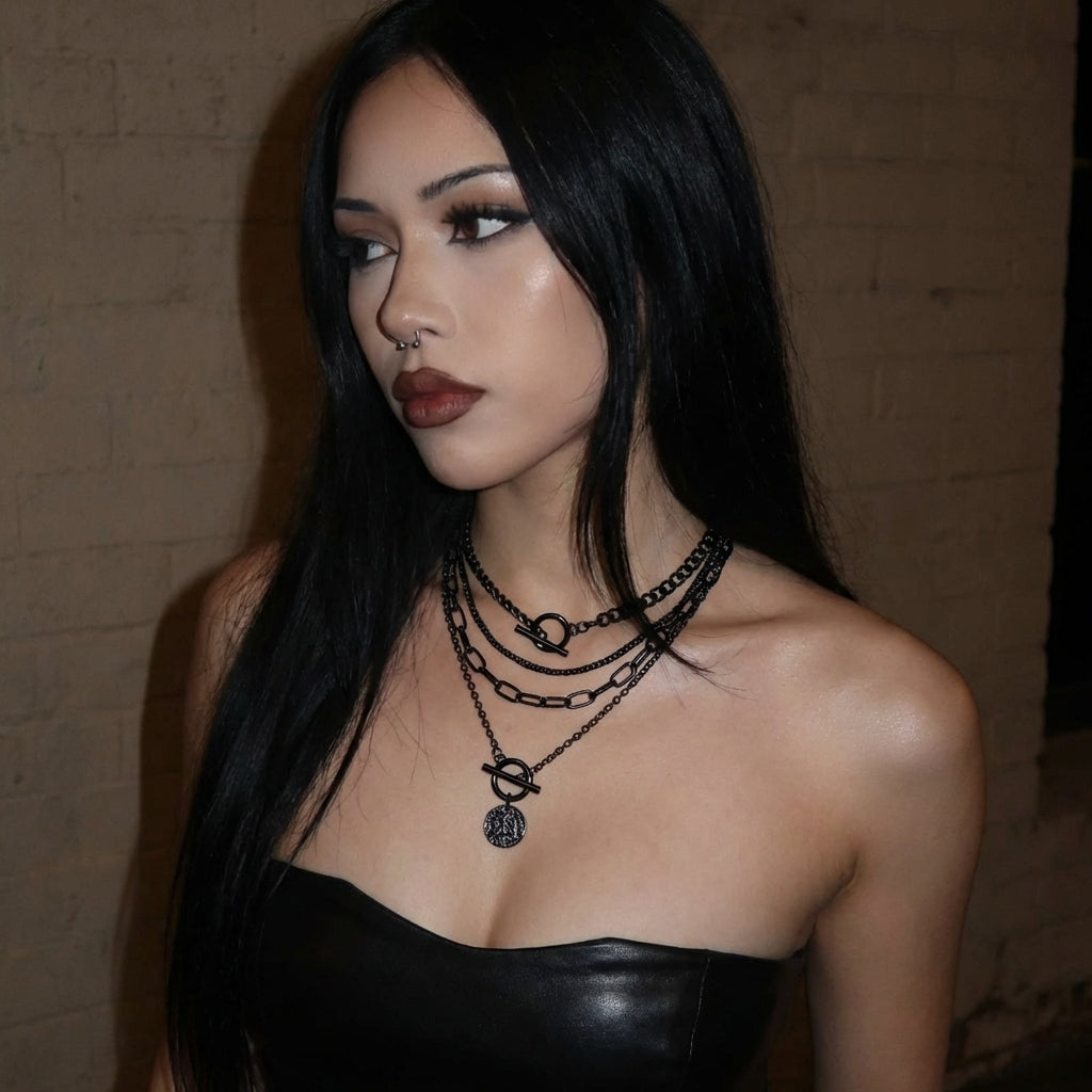 Blackout Necklace