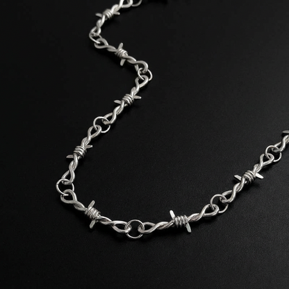 Barb Wire Necklace