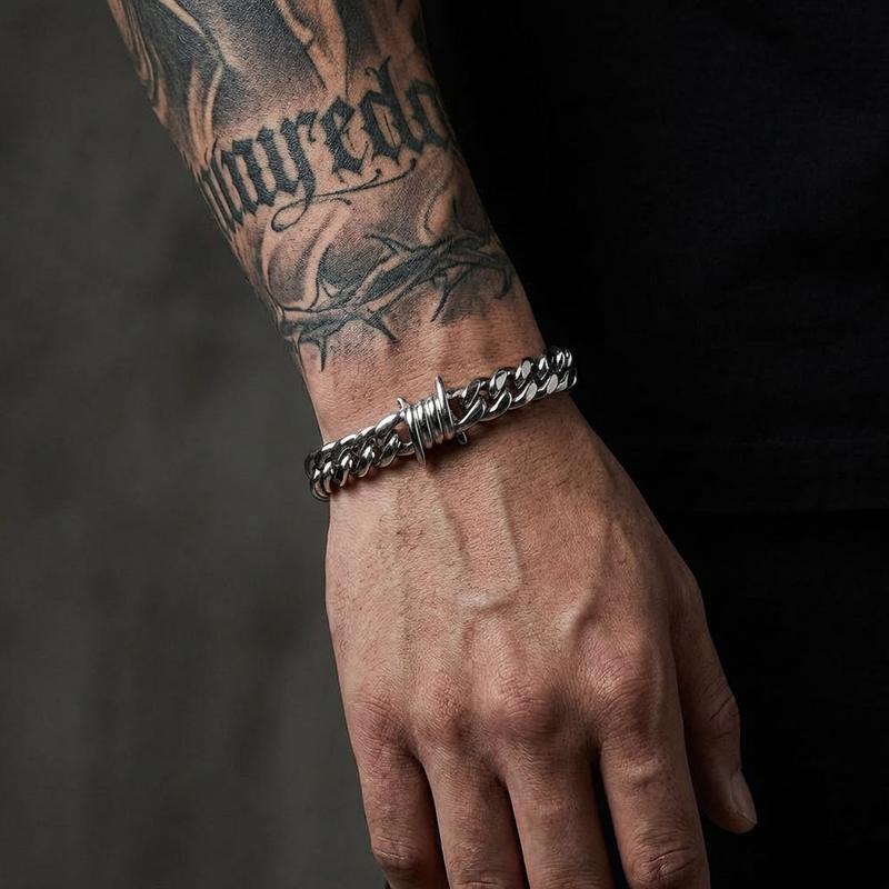 Barb Cuban Bracelet