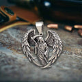 Hip Hop Scythe Grim Reaper Stainless Steel Pendant