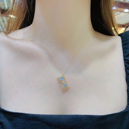 Hourglass Necklace