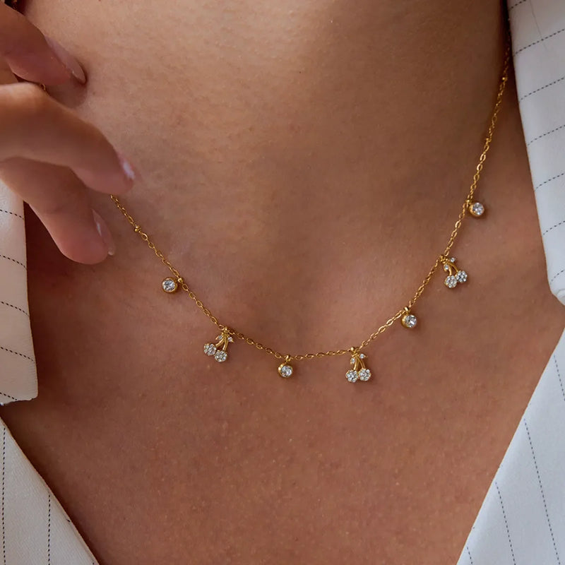Isobel Cherry Pendant Necklace