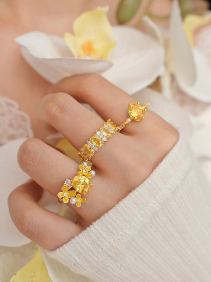 Imperial Citrine Ring