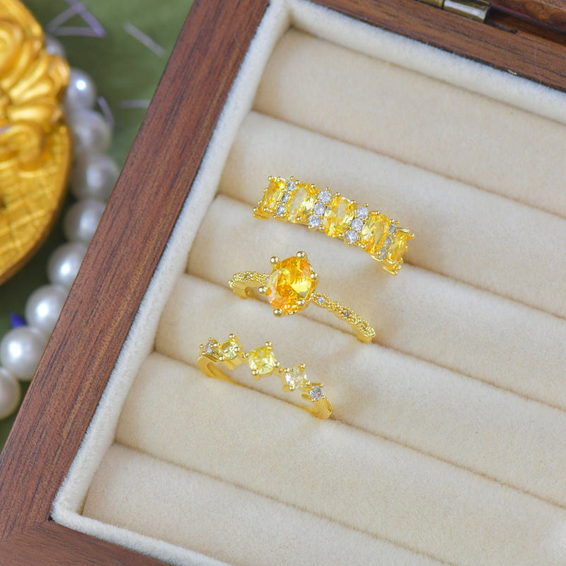 Imperial Citrine Ring