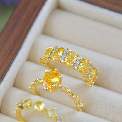 Imperial Citrine Ring
