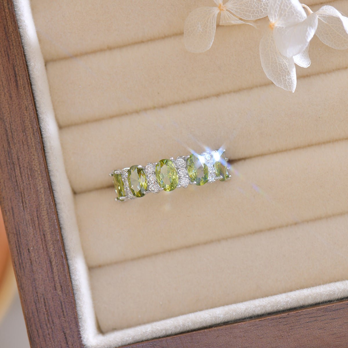 Imperial Peridot Ring