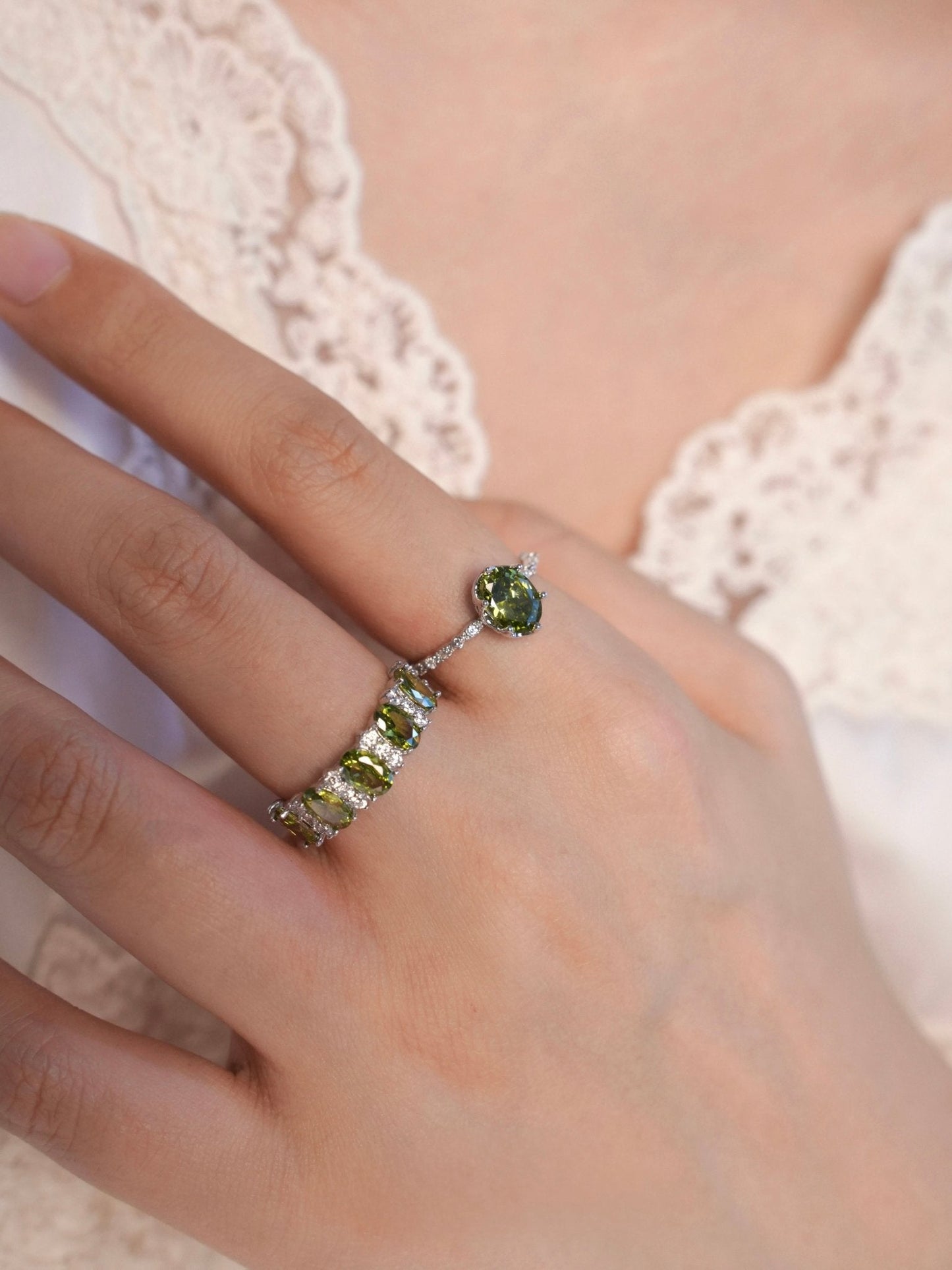 Imperial Peridot Ring