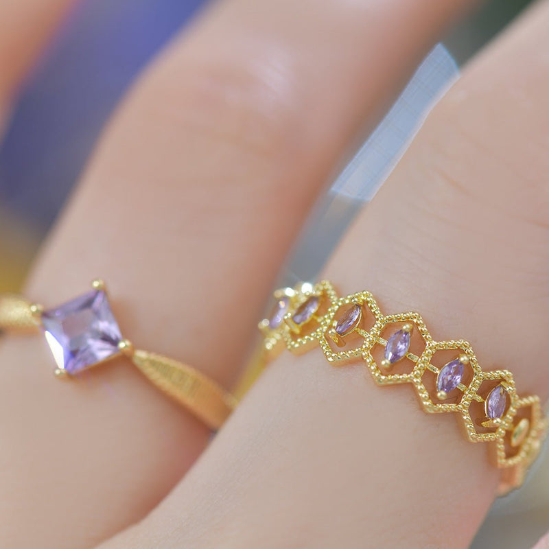 Isolde Marquise Band Ring