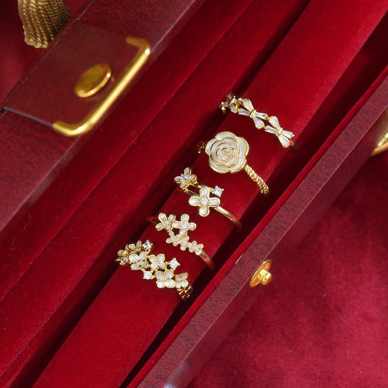 Ivory Bow Ring