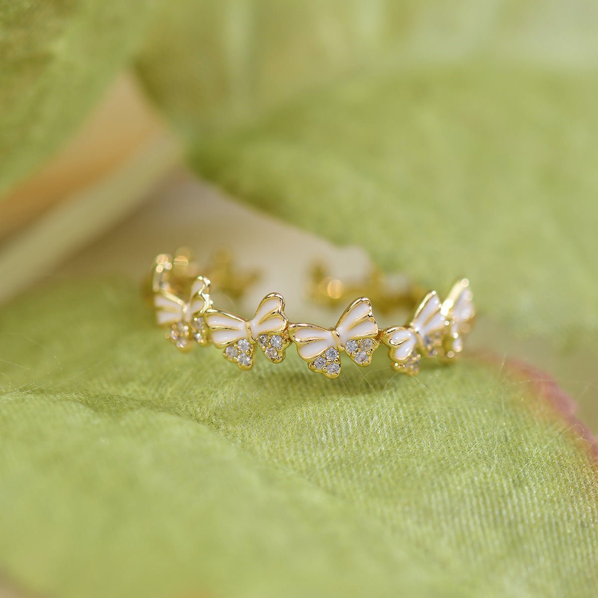 Ivory Flutter Ring