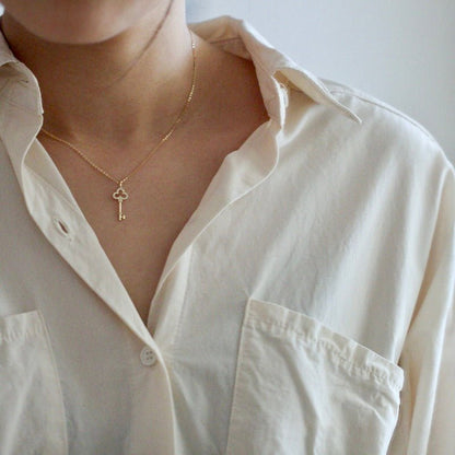Key to True Love Necklace