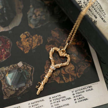 Key to True Love Necklace