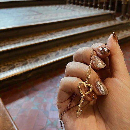 Key to True Love Necklace