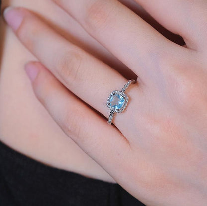 Kiana Aquamarine Ring