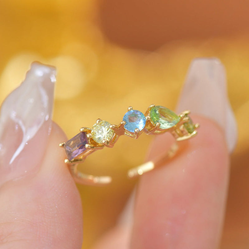 Klara Multi Gemstone Ring