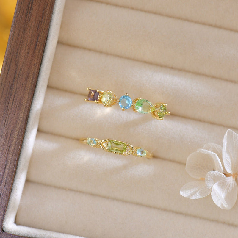 Klara Multi Gemstone Ring