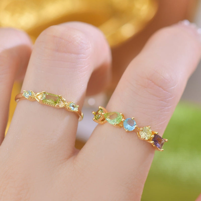 Klara Multi Gemstone Ring
