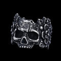 La Calavera Catrina Skull Ring